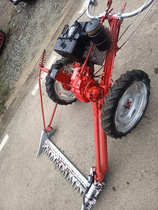 Cositoare bertolini diesel, motocultor cu freză și plug