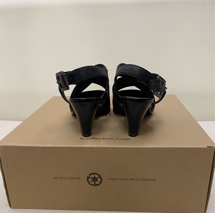 Туфли черные, размер 38