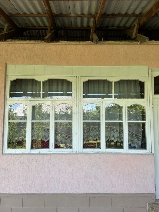 Продается деревянные окна без каробки,по 8.000тг
