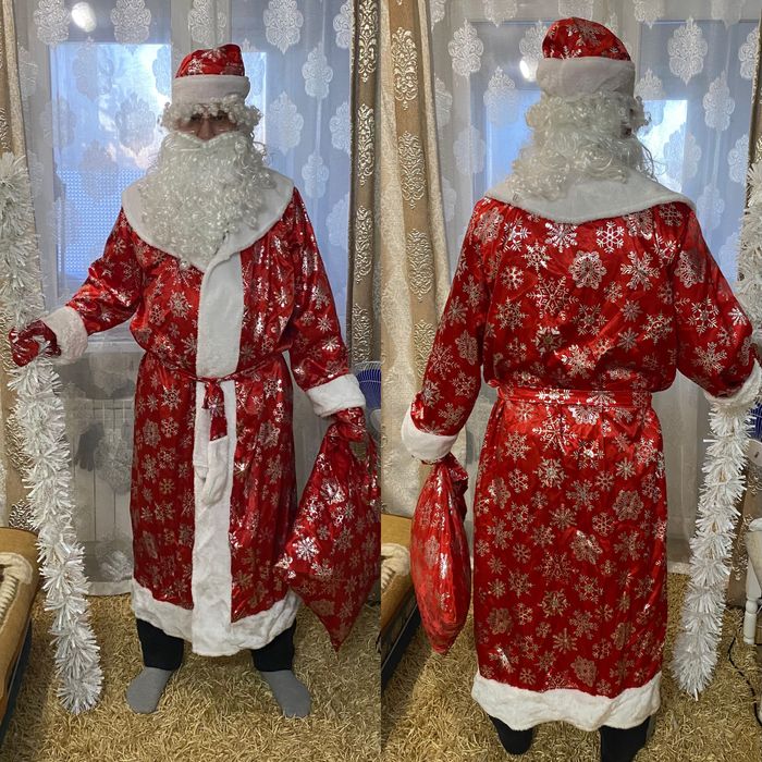 Прокат костюма деда мороза