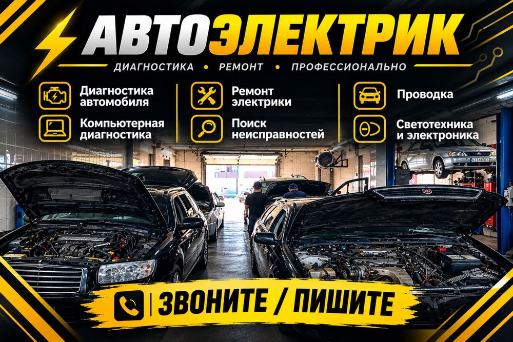 Автоэлектрик , диагностика и ремонт.