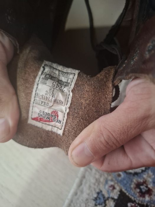 ТШО ботинка лето red wing