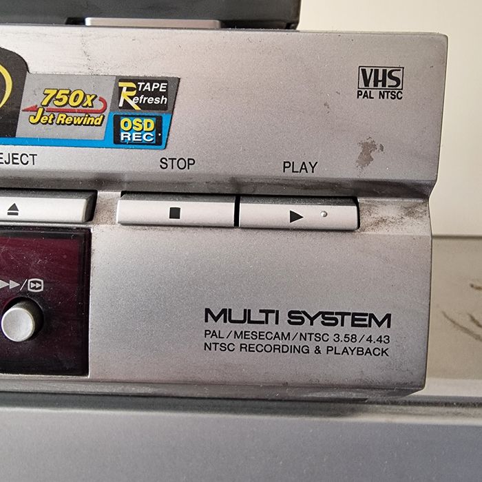 Телевизор ЭЛТ, Видеомагнитофон DVD проигрователь