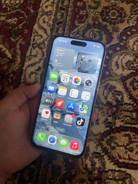 Iphone 15 pro 128гб 85%