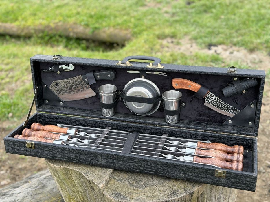 Шампура. Походный набор. Топор