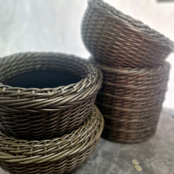 Корзины из ротанга