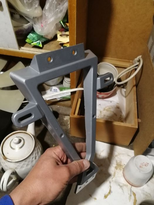 Крепление номерного знака на мото