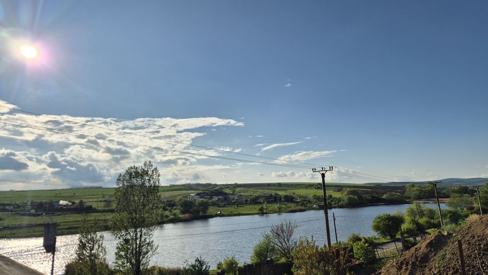 Teren panoramic 718 mp – vedere directă la lac Delea + pădure | Intravilan | Utilități