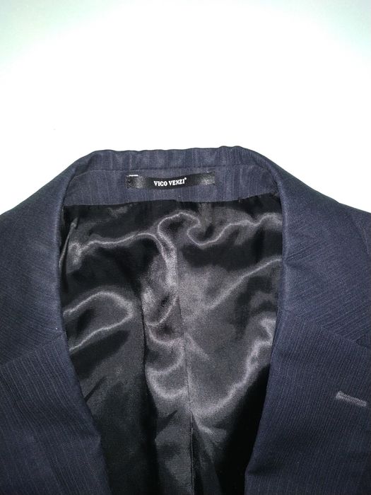 Мужской пиджак тёмно-синий