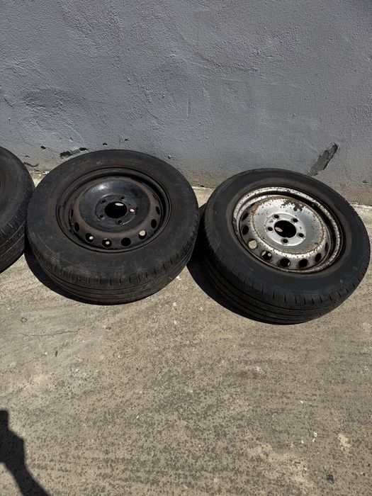 Set Roti pe 16 cu cauciucuri C de greutate renault master, opel movano, nissan nv400
