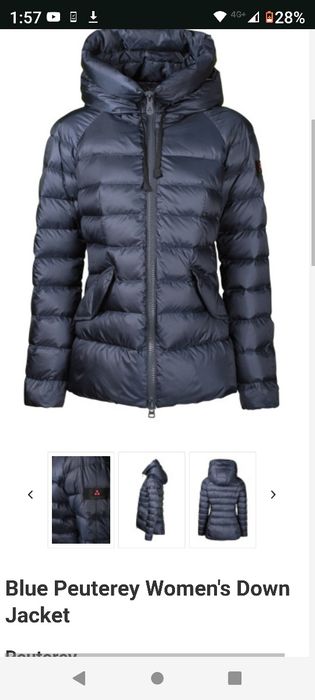 Geaca dama puf Peuterey Milano