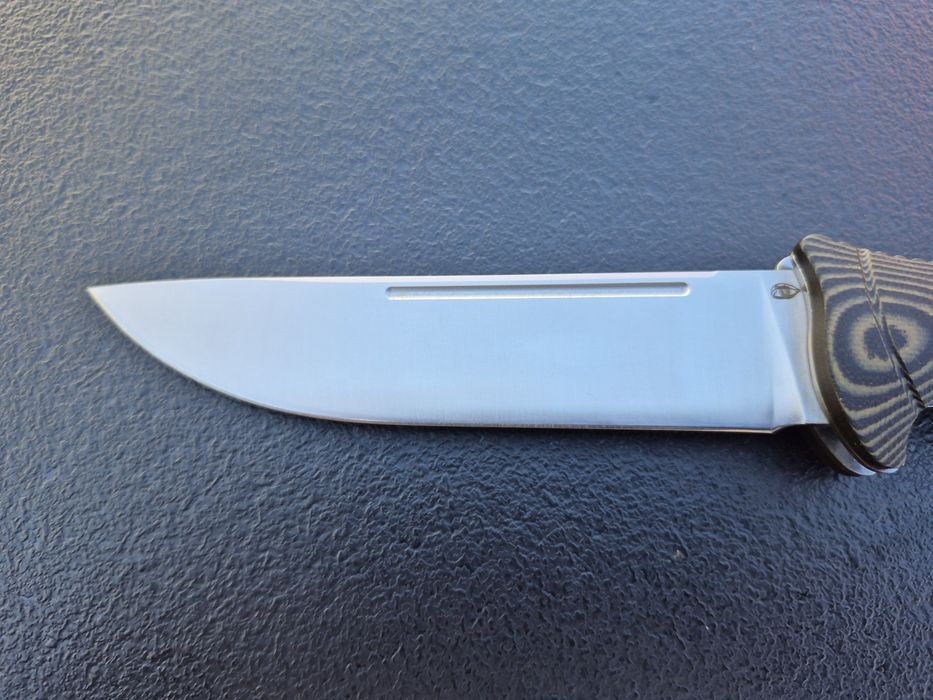 Руски сгъваем нож REPTILIAN,стомана D2,No1684

Описание:

• обща дъл