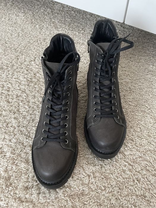 Ghete piele naturala dama Enzo Bertini