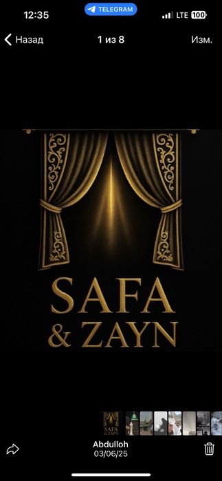 Zamonaviy parda dizaynlari va karnizlar xizmat!