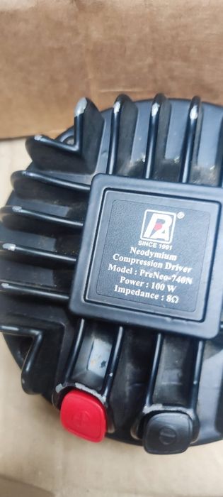 Driver de compresie a gâtului P-Audio PreNeo-750N 100 W