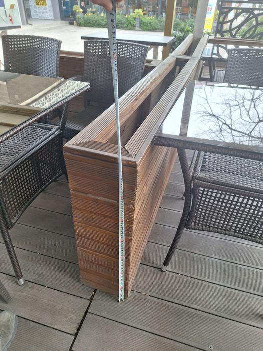 Дървени пейки, сепарета за градина