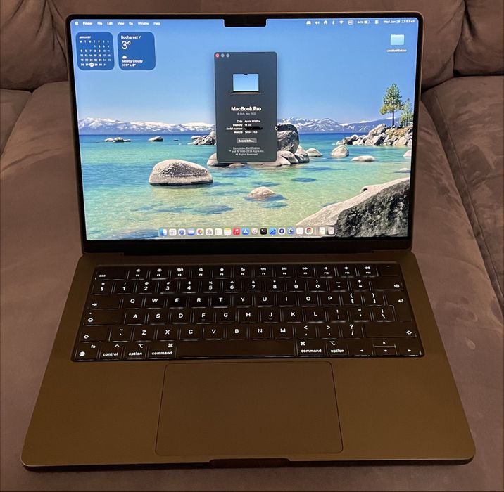 MacBook Pro 14” - M3 Pro, 18GB RAM, 512GB ssd Bucuresti Sectorul 3