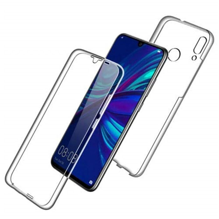 Прозрачен 360° градуса кейс Huawei P40 P30 Pro Lite Y6 Y7 2019 Mate
