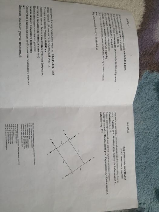 8 соток земли.