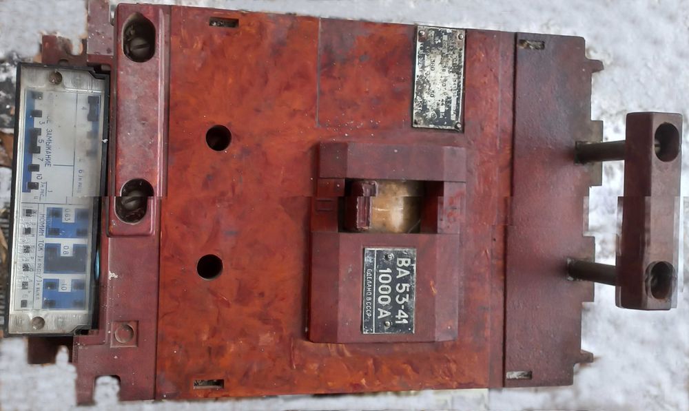 Автоматические выключатели.