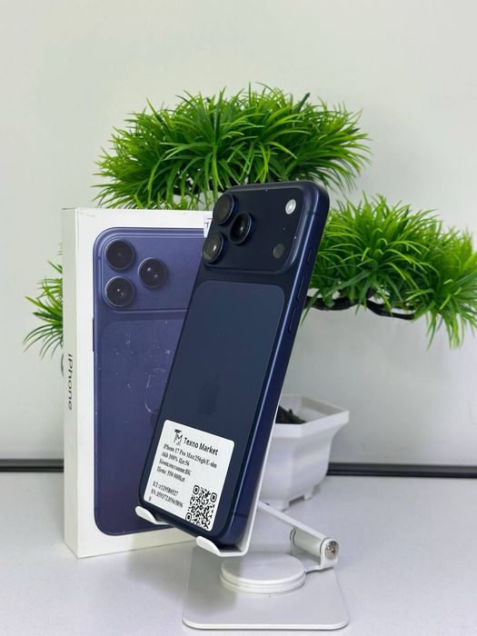 iPhone 17 Pro Max/256gb/E-Sim Akb:100% цп:56 Комплектация:ВК