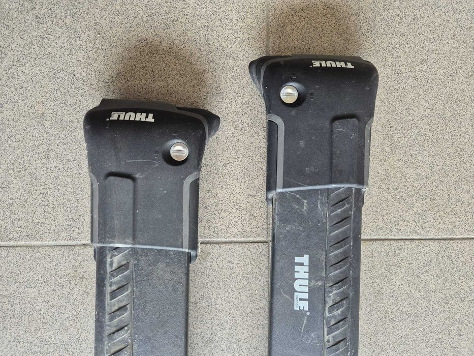 Bare transversale Thule originale | Cu chei | Aluminiu