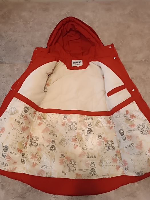 Зимний пуховик на девочку