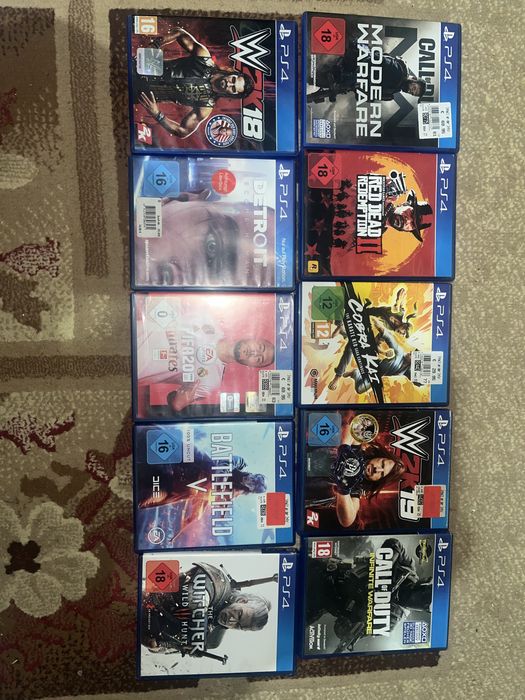 vand diverse jocuri pentru ps4