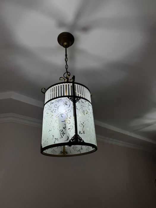 Люстры стеклянные из москвы