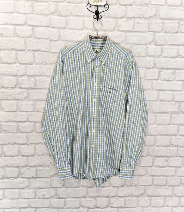 LACOSTE Оригинална мъжка риза размер 42  /  L