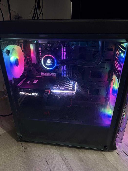 PC Gaming Ryzen 5 3600X + RTX 3060 Ti, 16 GB RAM, 2,25 TB stocare