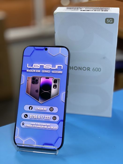 Honor 200 Box 256GB, Garantie 12 luni | Lensun
