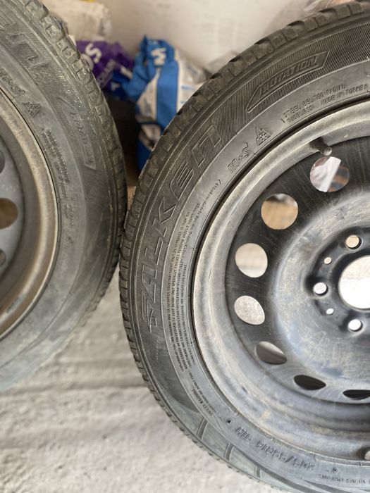 Jante 5x120 R16 cu cauciucuri 205/55/16