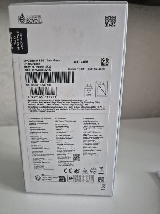 Срочно продам oppo reno 11f