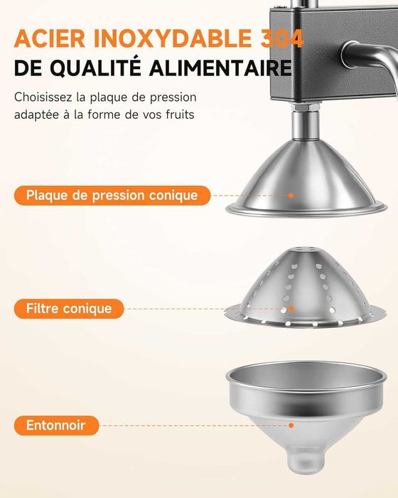 Ръчна цитрус преса за нар,портокал,грейпфрут