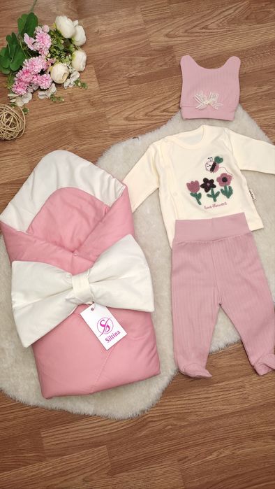 Комплект за изписване на бебе момиче