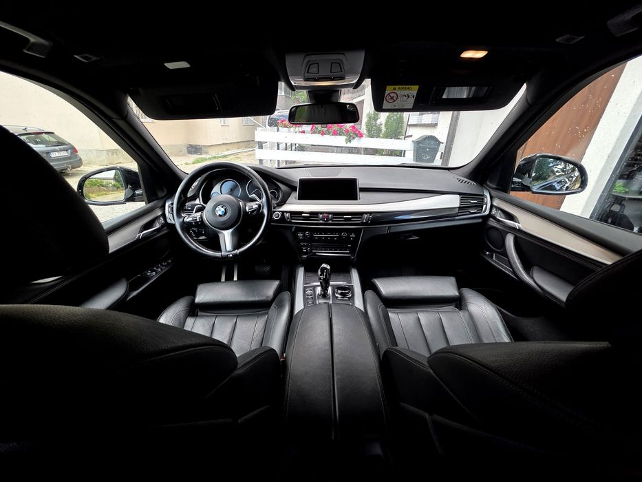 Bmw X5 E-drive, hybrid, 2017 2.0 benzina plus  electric, pachet M interior exterior acc led