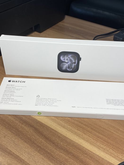 Apple Watch Seria 11 42 mm, GPS, Jetblack, Sigilat, Cod produs: GR2X