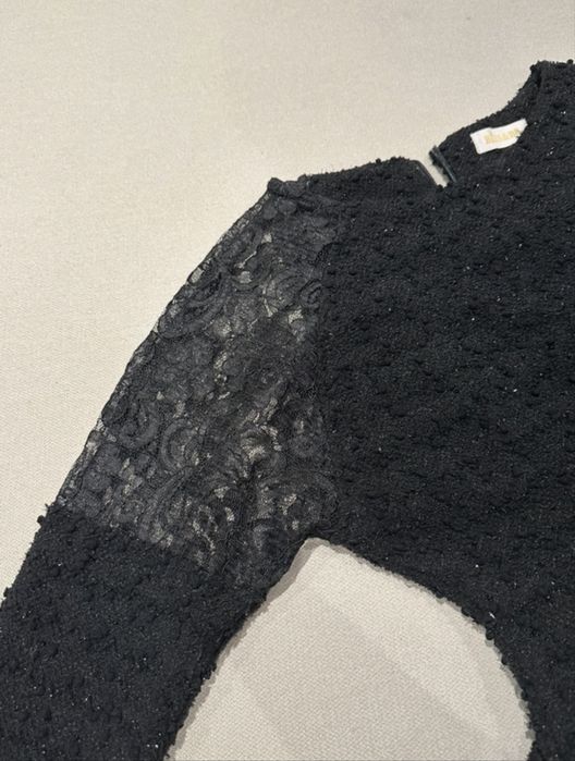 Rochie eleganta cu paiete si dantela