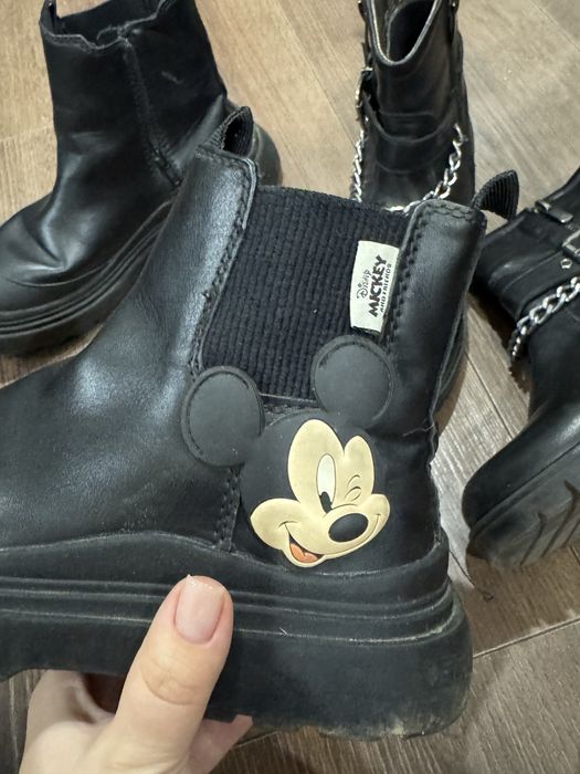 Осенние сапоги 33р на девочку Зара