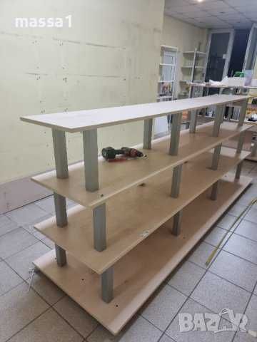 Дървени стелажи. 2 бр. пирамида