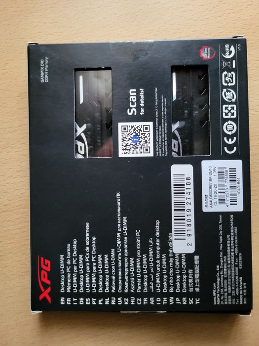 Продам оперативную память