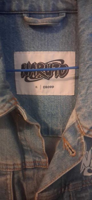 Vând geacă denim Naruto