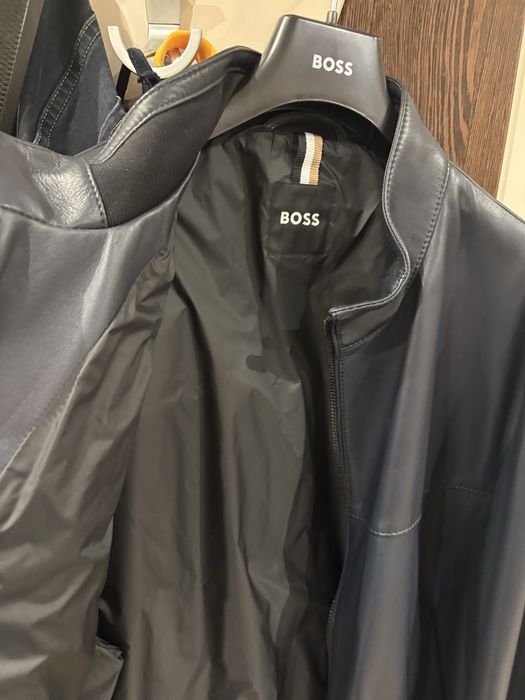 Мъжко яке от естествена кожа