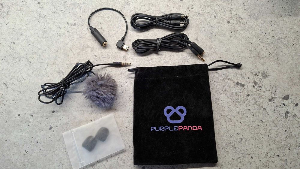 Микрофон Purple Panda и аксесоари