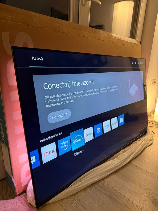 Philips 55PUS8510/12 Smart TV QLED 4K Ambilight 139cm Aproape Nou