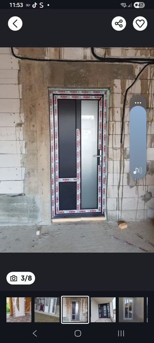 Tamplarie pvc cu geam termopan/tripan