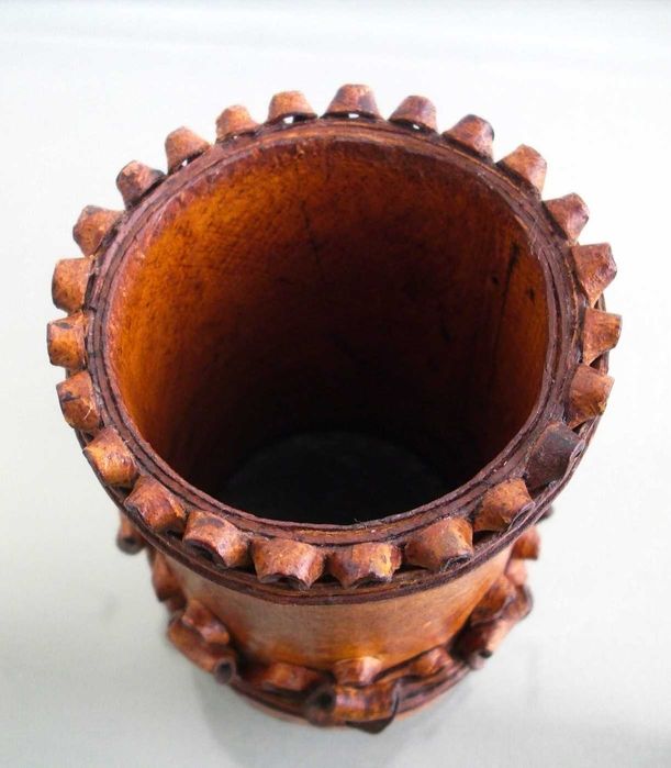 Моливник и гаванка ест.кожа комплект