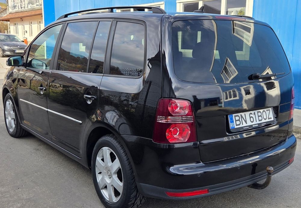Vw Touran**TOPP**2008 **TRAPĂ** 2.0 TDI 170 CP DSG AUTOMAT! FULL PIELE