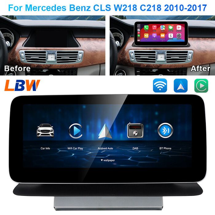Android Навигация Mercedes CLS W218 Андроид Екран